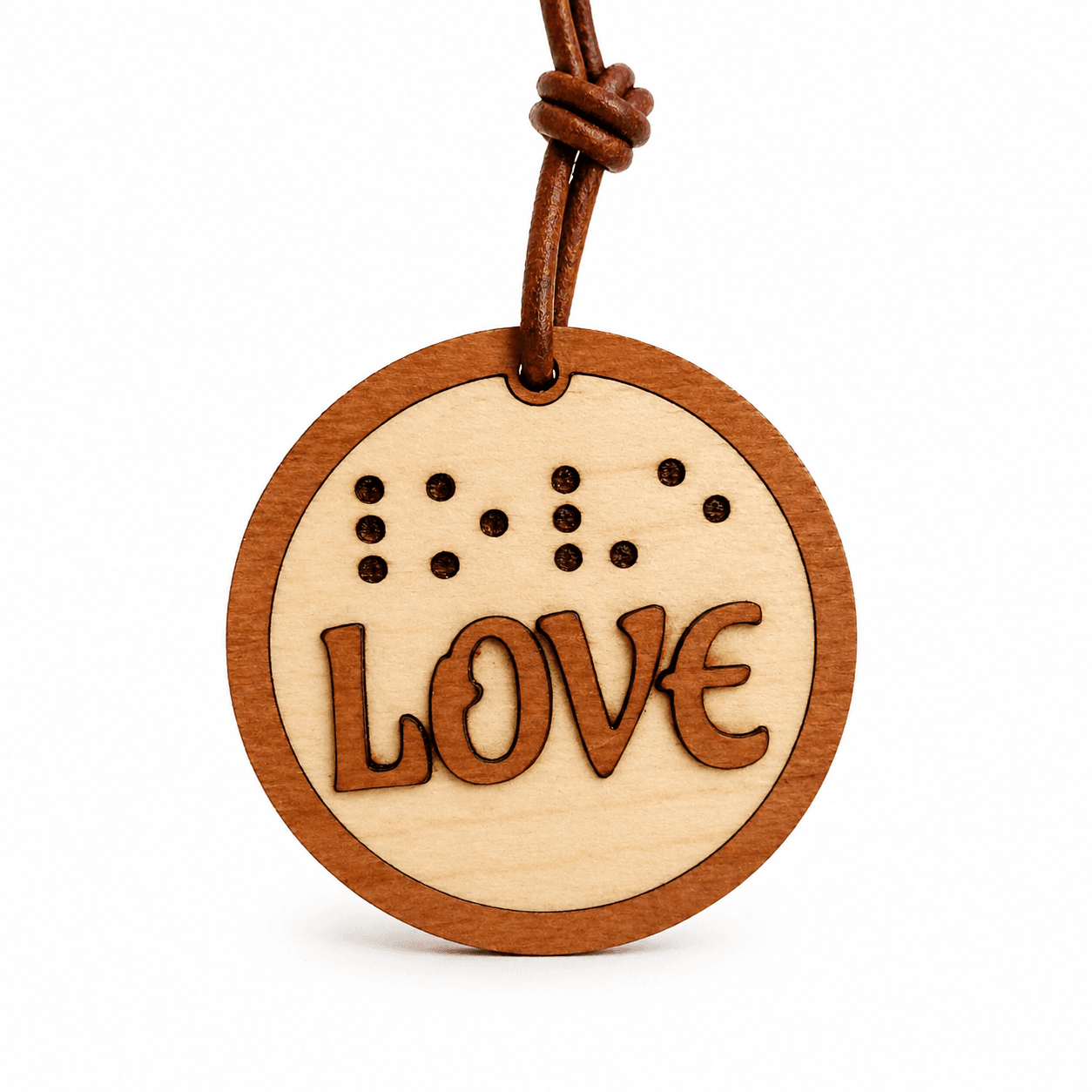 Collier Love en braille